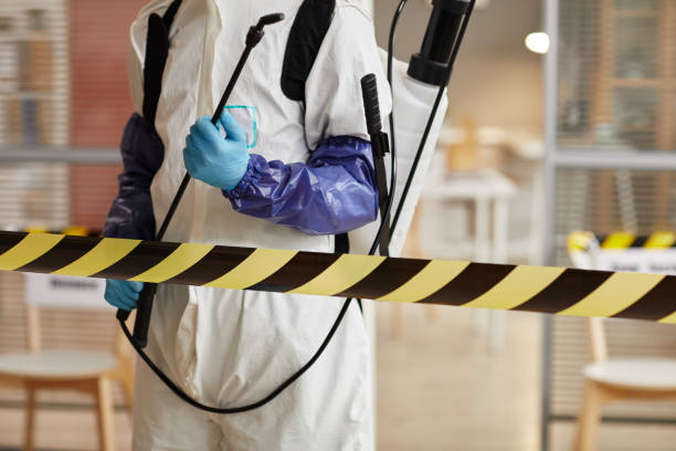 Professional Biohazard Cleanup technician working in Buellton, CA